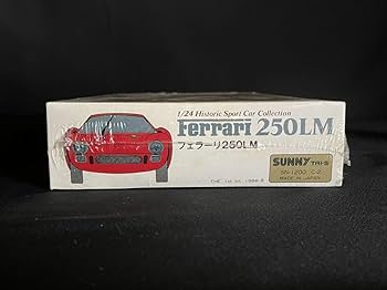Ferrari 250LM 1/24スケールモデル Ferrari 新品 絶版 レベル 1/24 250 LM ミニカー : ミニマルヤマ